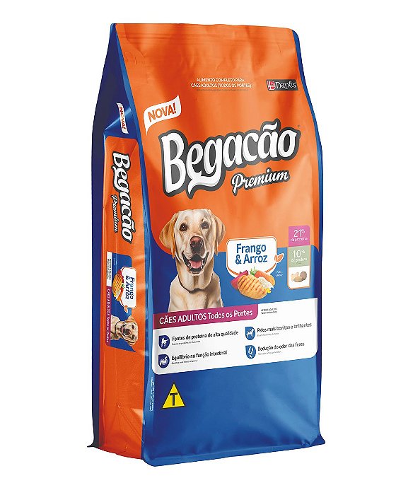 Begacao Frango E Arroz 25 Kg