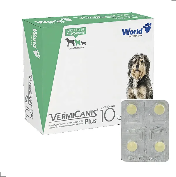 Vermicanis Plus 800 Mg (10 Kg) - Blister 4 Cp