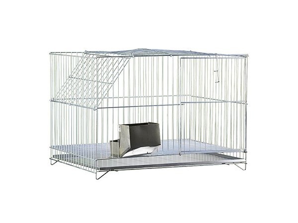 Gaiola Coelho Individual Prata Ref. 27a