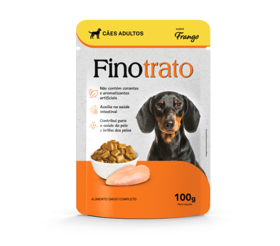 Sache Caes Finotrato Frango 100 Gr