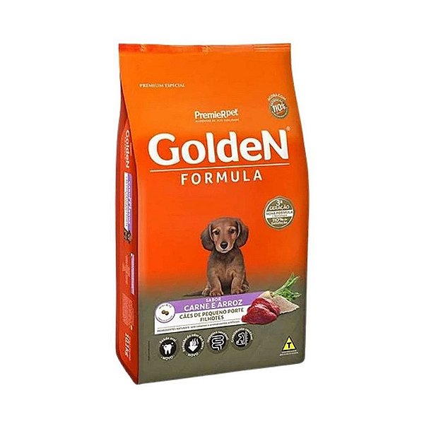 GOLDEN FORMULA CAES FILHOTES RP CARNE 10,1 KG