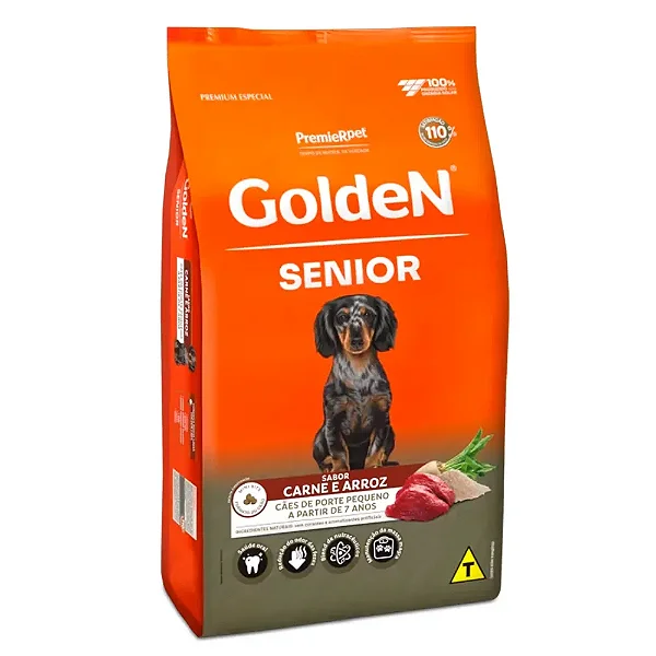 GOLDEN FORM. CAES CARNE SENIOR RP 3 KG