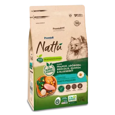 Premier Nattu Caes Rp Abobora 1 Kg