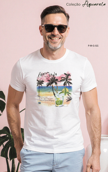 CAMISETA AQUARELA VENICE