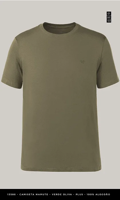 Camiseta Básica Plus Size