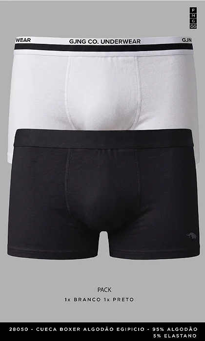 KIT CUECA BOX - ALGODÃO EGÍPCIO