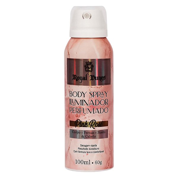 Body Spray Iluminador Perfumado Pink Rosé Pierre