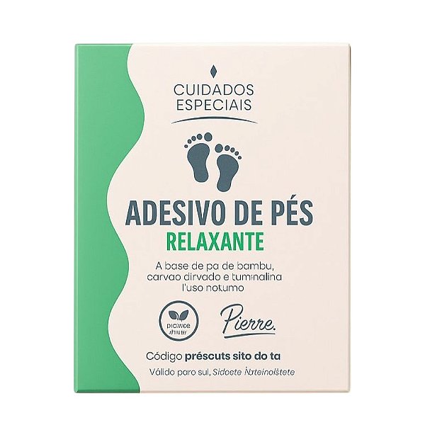 Adesivo de Pés Relaxante - Pierre