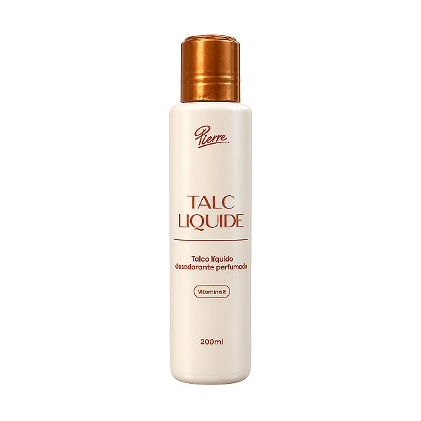 Talco Líquido Perfumado 200ml - Pierre Cosméticos