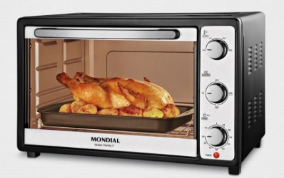 FORNO ELETRICO 52 LITROS FRN-52 PRETO 220V MONDIAL