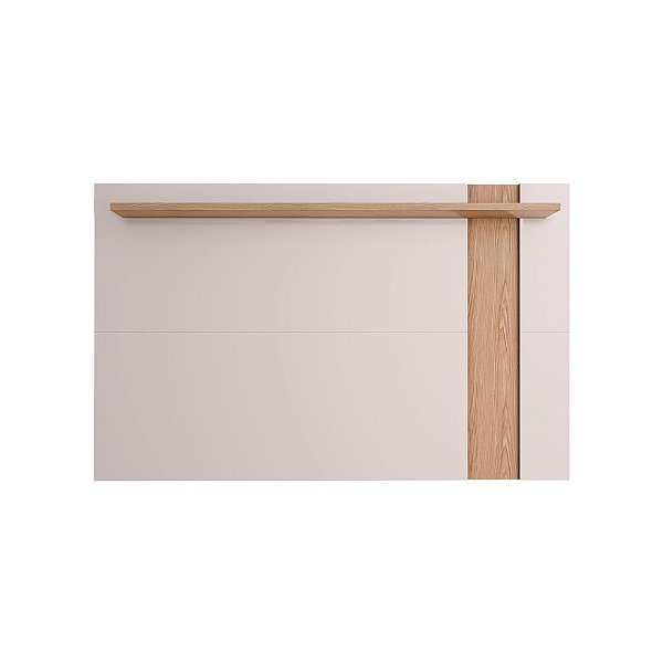 PAINEL EXTENSIVO 180CM LEME OFF WHITE MATTE/FREIJO COLIBRI