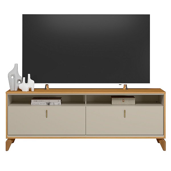 RACK 160CM DUBAI TAUARI/OFF WHITE FOSCO LINEA BRASIL