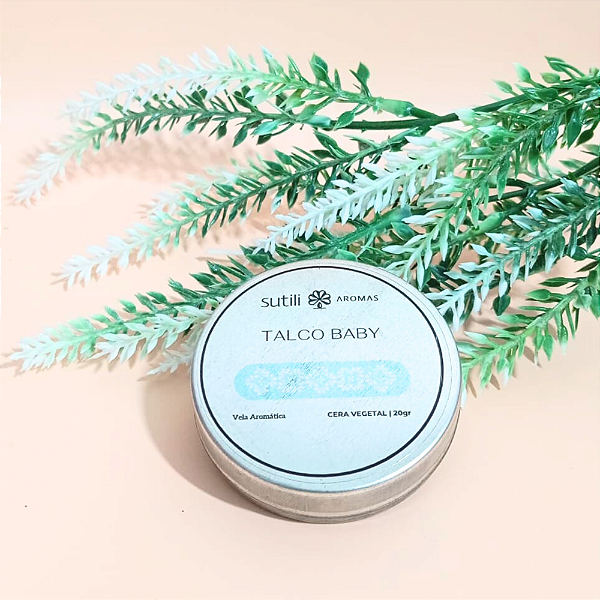 Talco Baby - 20gr - Vela Aromática