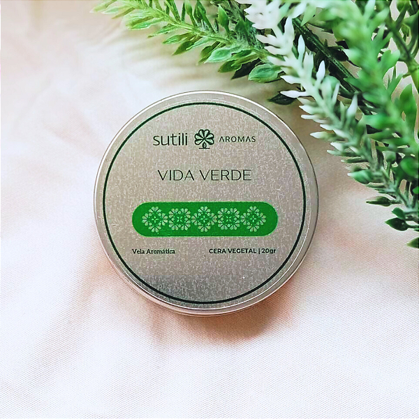 Vida Verde - 20gr - Vela Aromática