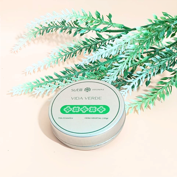 Vida Verde - 20gr - Vela Aromática