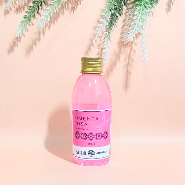 Pimenta Rosa - 100ml - Aromatizador Varetas