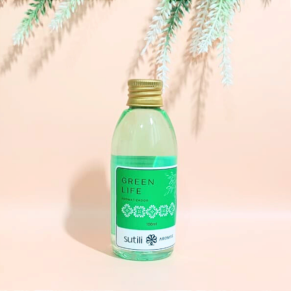 Green Life - 100ml - Aromatizador Varetas