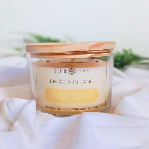 Limão Sicliano - 90gr - Vela Aromática