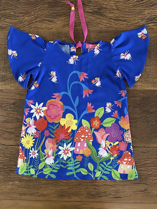 Vestido Infantil Fada em Viscose