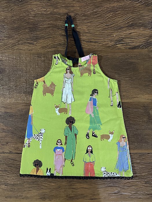 Vestido Infantil de Passeio em Algodão - Conforto e Estilo para as Pequenas