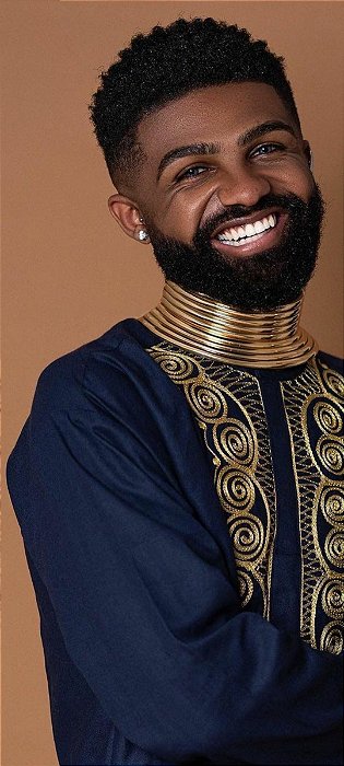 Colar Ndbele Dourado