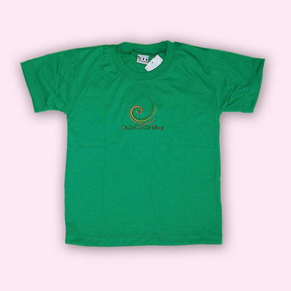 CICLO CAMISETA MANGA CURTA VERDE