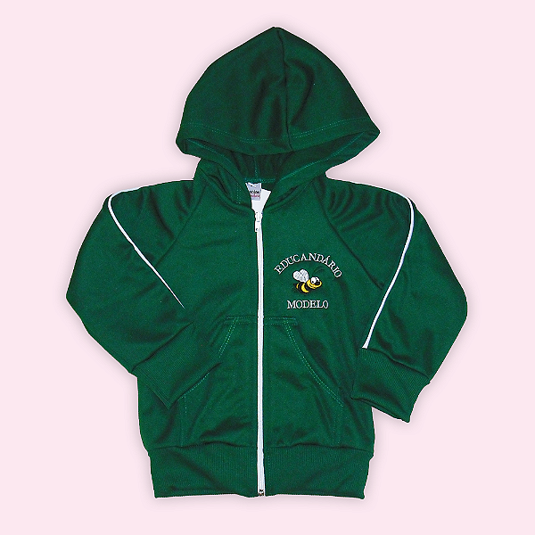 EDUCANDÁRIO BLUSÃO MOLETON ABERTO