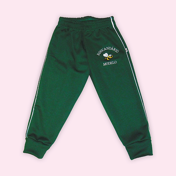 EDUCANDÁRIO CALÇA MOLETON VERDE