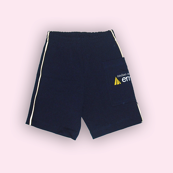 EMECE BERMUDA HELANCA (FRISO BRANCO)