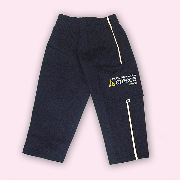 EMECE CALÇA MOLETON (FRISO BRANCO)