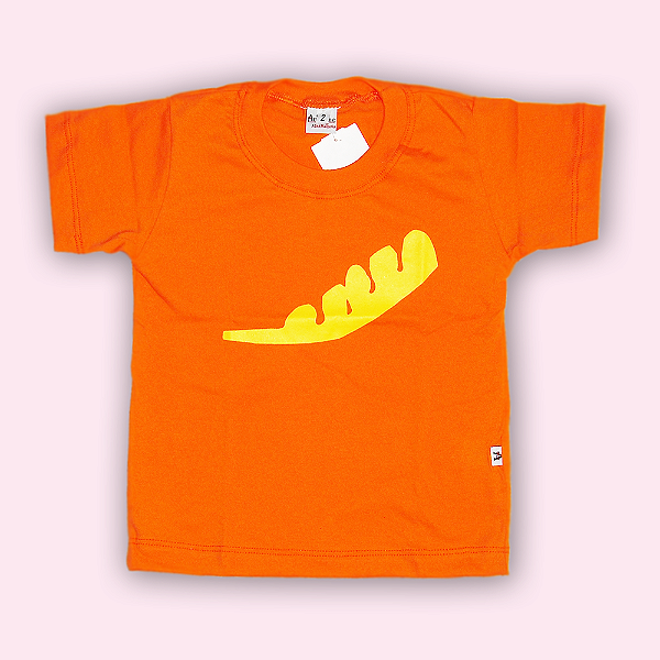 ESTILO CAMISETA MANGA CURTA LARANJA