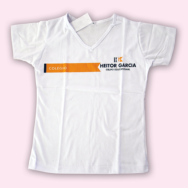 HEITOR GARCIA BABY-LOOK BRANCA