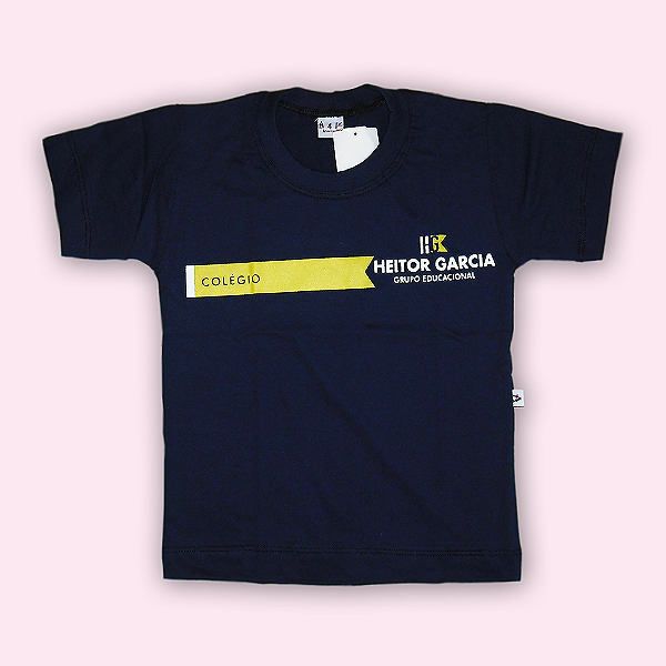 HEITOR GARCIA CAMISETA MANGA CURTA AZUL-MARINHO