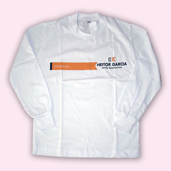 HEITOR GARCIA CAMISETA MANGA LONGA BRANCA