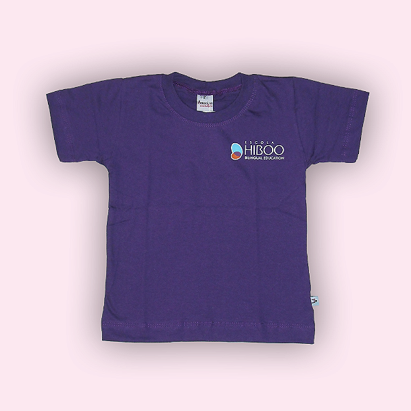 HIBOO CAMISETA MANGA CURTA ROXA