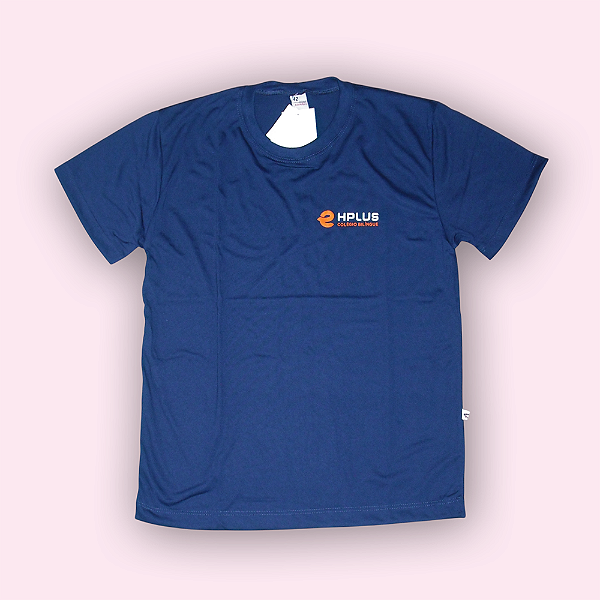 HPLUS CAMISETA M CURTA AZUL ENS MÉDIO