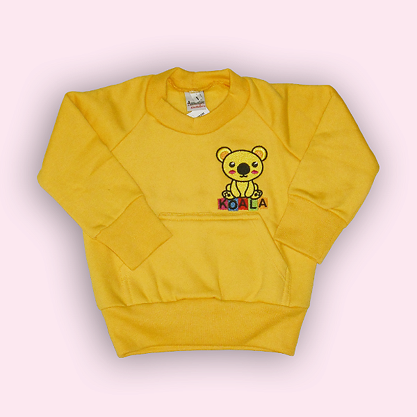 KOALA BLUSÃO MOLETON FECHADO