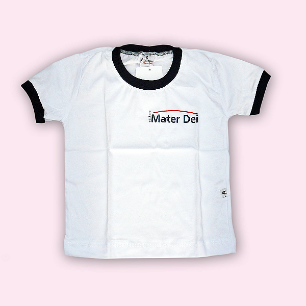 MATER DEI CAMISETA MANGA CURTA BRANCA