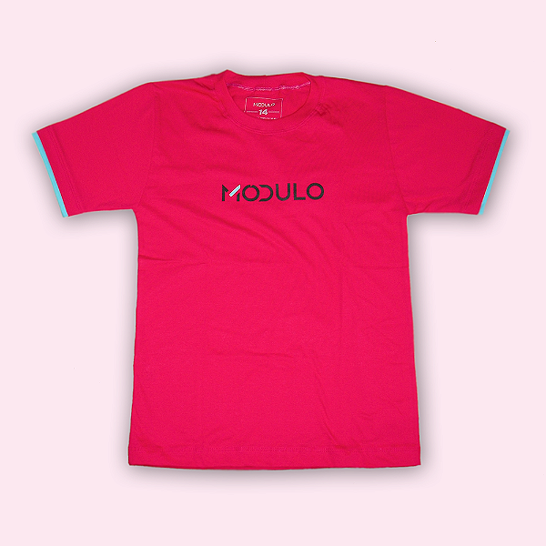 MÓDULO CAMISETA MANGA CURTA ROSA