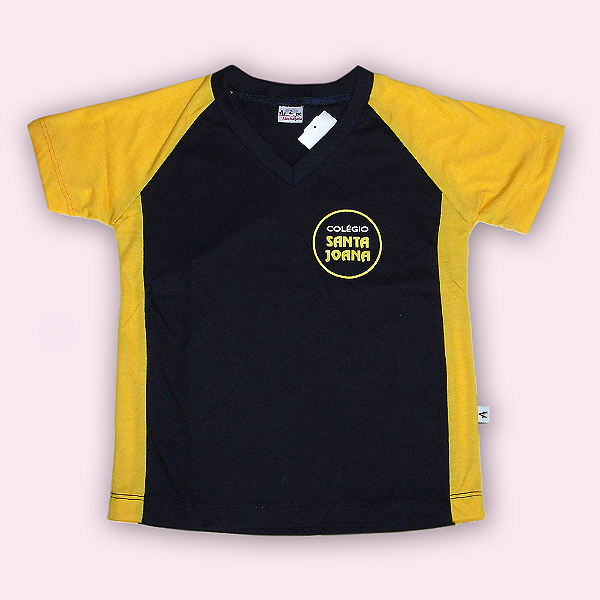 SANTA JOANA CAMISETA MANGA CURTA AZUL-MARINHO