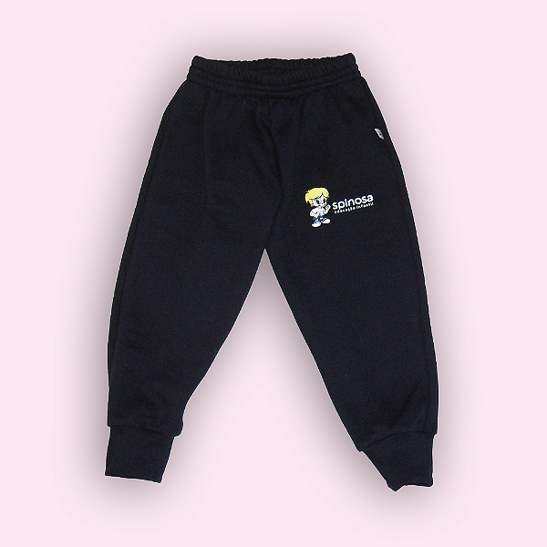 SPINOSINHA CALÇA DE MOLETOM FLANELADA