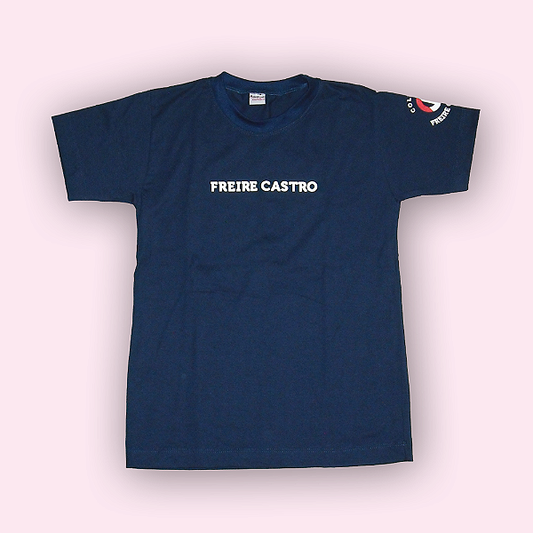 FREIRE CASTRO CAMISETA MANGA CURTA AZUL