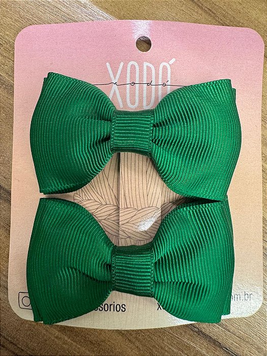 LAÇO DUPLO VERDE