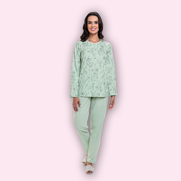PIJAMA LONGO FEMININO - FIORELLA