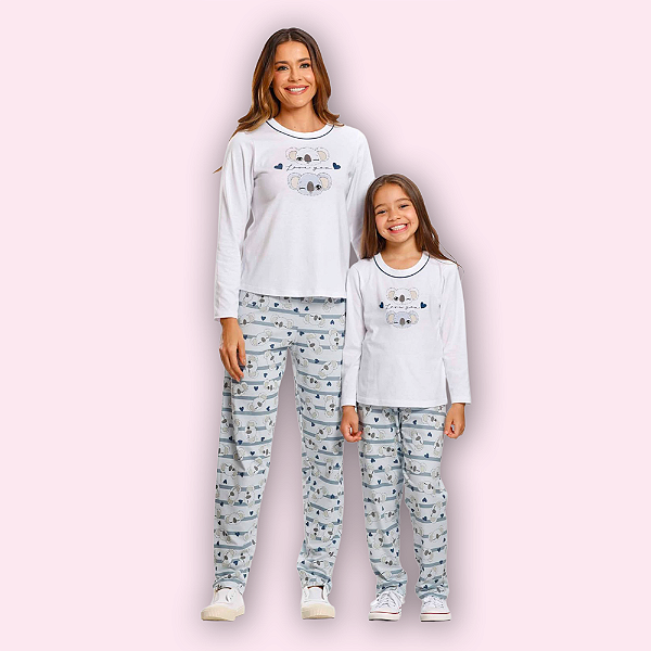 PIJAMA LONGO FEMININO - COALA