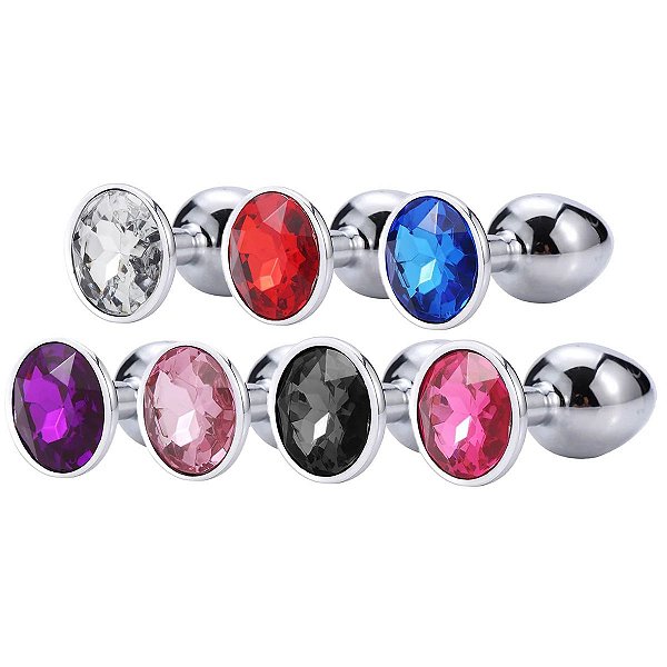 Plug Anal de Metal Redondo - Tamanho G