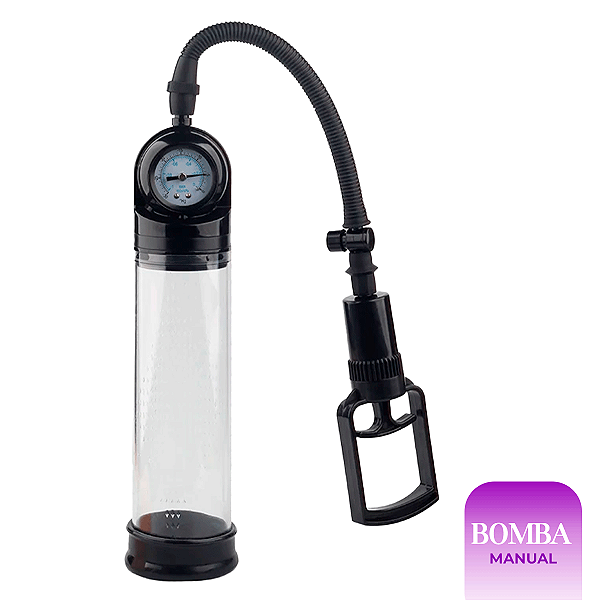 Bomba Peniana Manual com Medidor