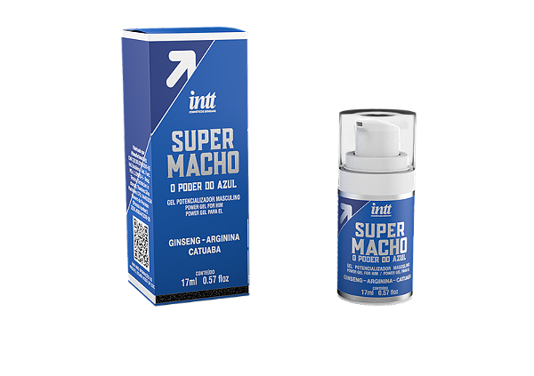 Gel Potencializador Masculino Super Macho 17ml