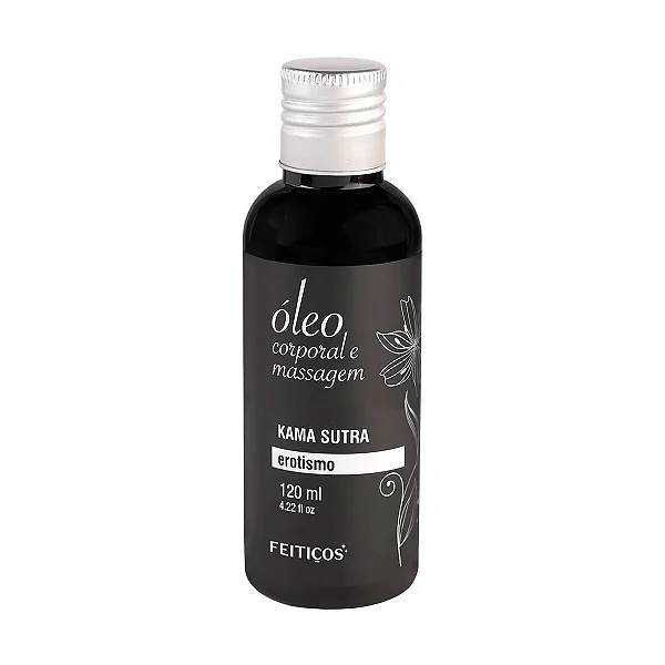 Óleo Corporal e Massagem Kama Sutra Erotismo 120ml