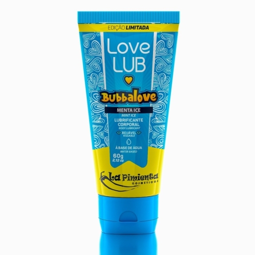 Bubbalove Menta ICE - EDIÇÃO LIMITADA Love Lub 60g